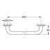 Grohe Essentials Grip Bar - 600mm - Supersteel (40794DC1) - thumbnail image 2