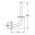 Grohe Essentials Spare Toilet Paper Holder - Polished Nickel (40385BE1) - thumbnail image 2