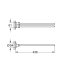 Grohe Essentials Towel Bar - Pivotable - Brushed Cool Sunrise (40371GN1) - thumbnail image 2
