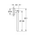 Grohe Essentials Towel Ring - Hard Graphite (40365A01) - thumbnail image 2