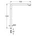 Grohe Euphoria SmartControl Retrofitted Shower Pipe - 125cm - Chrome (48497000) - thumbnail image 2