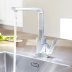 Grohe Eurocube Single Lever Sink Mixer - Chrome (31255000) - thumbnail image 2