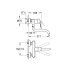 Grohe Eurodisc Cosmopolitan Wall Mounted Single Lever Sink Mixer - Chrome (33772002) - thumbnail image 2
