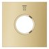 Grohe Grohtherm Aqua Tiles Exchangeable Metal Plate & Symbol - Head Shower 1 - Brushed Cool Sunrise (106887GN00) - thumbnail image 2
