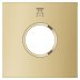 Grohe Grohtherm Aqua Tiles Exchangeable Metal Plate & Symbol - Head Shower 3 - Brushed Cool Sunrise (106889GN00) - thumbnail image 2