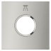 Grohe Grohtherm Aqua Tiles Exchangeable Metal Plate & Symbol - Head Shower 3 - Supersteel (106889DC00) - thumbnail image 2