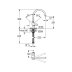Grohe Minta Single Lever Sink Mixer - Hard Graphite (32917A00) - thumbnail image 2