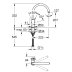 Grohe Quickfix Start Classic Single Lever Sink Mixer Tap - Chrome (31553001) - thumbnail image 2