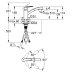 Grohe Quickfix Start Low Spout Kitchen Tap - Matt Black (303072431) - thumbnail image 2