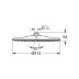 Grohe Rainshower Mono 310 Single Spray Shower Head - Chrome (26562000) - thumbnail image 2