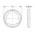 Grohe Rainshower Spacer Disc - Chrome (27180000) - thumbnail image 2
