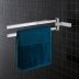 Grohe Selection Cube Double Towel Rail Bar - Chrome (40768000) - thumbnail image 2