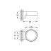 Grohe Selection Glass/Soap Dish Holder - Brushed Nickel (41027EN0) - thumbnail image 2