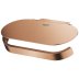 Grohe Selection Toilet Roll Holder With Cover - Brushed Warm Sunset (41069DL0) - thumbnail image 2