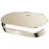 Grohe Selection Toilet Roll Holder With Cover - Polished Nickel (41069BE0) - thumbnail image 2