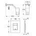 Grohe Skate Cosmopolitan Set Fresh Dual Flush Plate - Chrome (38805000) - thumbnail image 2