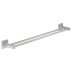 Grohe Start Cube Double Towel Bar 600mm - Supersteel (41104DC0) - thumbnail image 2