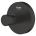 Grohe Start Robe Hook - Matt Black (411732430) - thumbnail image 2