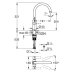 Grohe Quickfix Start Two Handle Sink Mixer Tap - Matt Black (304812430) - thumbnail image 2