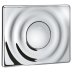 Grohe Surf Single Flush Plate - Chrome (38574000) - thumbnail image 2