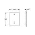 Grohe Tectron Skate Infra-Red Electronic For Urinal - Chrome (37749000) - thumbnail image 2