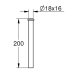 Grohe Urinal Flush Pipe - Chrome (37035000) - thumbnail image 2