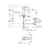 Grohe Allure Brilliant top lever basin mixer tap 1/2" - chrome (23029000) - thumbnail image 2