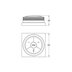 Grohe Allure F-digital wireless remote controller with square base plate (36355000) - thumbnail image 2
