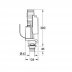 Grohe Dual flush valve AV1 (38736000) - thumbnail image 2