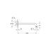 Grohe Rainshower 286mm Wall Mounted Shower Arm - Chrome (28576000) - thumbnail image 2