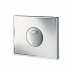 Grohe Skate dual flush single hose WC wall plate - chrome (38862000) - thumbnail image 2