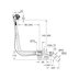 Grohe Talentofill bath filler and overflow - small (28990000) - thumbnail image 2