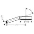 Hansgrohe Pulsify S 105 EcoSmart+ 1jet - Matt White (24121700) - thumbnail image 2