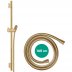 hansgrohe Unica Shower Rail S Puro - 65cm with Shower Hose - Polished Gold Optic (28632990) - thumbnail image 2
