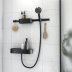 Hansgrohe WallStoris Bundle 3jet - Matt Black (24250670) - thumbnail image 2