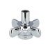 Heritage flow control handle assembly - chrome (D282-147) - thumbnail image 2