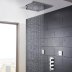 Hudson Reed 270mm Ceiling Tile Shower Head - Chrome (HEAD80) - thumbnail image 2