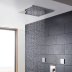 Hudson Reed 500mm Ceiling Tile Shower Head - Chrome (HEAD82) - thumbnail image 2