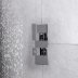 Hudson Reed Art Twin Concealed Thermostatic Mixer Shower Valve Only - Chrome (ART3210) - thumbnail image 2