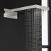 Hudson Reed Rectangular Shower Head With Water Blade - Chrome (HEAD48) - thumbnail image 2