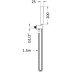Hudson Reed Square Outlet Elbow With Parking Bracket, Hose and Shower Head (A3264) - thumbnail image 2
