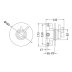 Hudson Reed Tec Dual concealed shower valve - chrome (JTY025) - thumbnail image 2