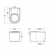 Ideal Standard Cat 5 wall mounted hose retaining ring (Excl hose) (B1364AA) - thumbnail image 2