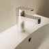 Ideal Standard Cerabase single lever basin mixer, with click waste and bluestart technology (BD054AA) - thumbnail image 2