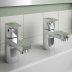 Ideal Standard Ceraplan basin pillar taps (BD247AA) - thumbnail image 2