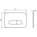 Ideal Standard Oleas M3 Mechanical Dual Flush Plate - White (R0123AC) - thumbnail image 2