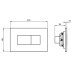 Ideal Standard Solea P2 Dual flush Plate - White (R0110AC) - thumbnail image 2