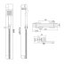 Inta Nulo Thermostatic Bath Mixer Shower - Chrome (CB90015CP) - thumbnail image 2