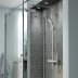 Inta Puro Safe Touch Dual Thermostatic Bar Mixer Shower - Chrome (PU10032CP) - thumbnail image 2