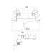 Inta Telo Thermostatic Bath Filler - Chrome (TL50020CP) - thumbnail image 2